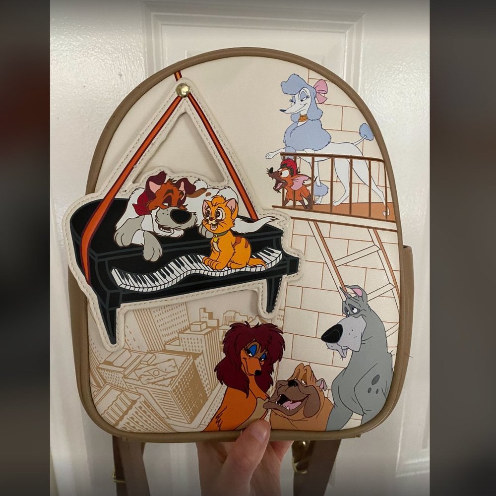 Loungefly Oliver and Company Mini Backpack